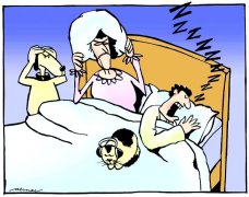 老公的呼嚕有如千軍萬馬，我的周公心亂如麻